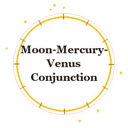 Moon-Mercury-Venus Conjunction